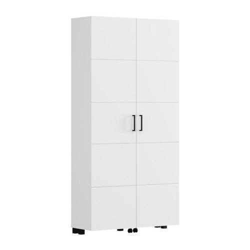 ΠΑΠΟΥΤΣΟΘΗΚΗ ISLAY 91 2K h185 ΛΕΥΚΟ ΧΡΩΜΑ 92x33x185εκ