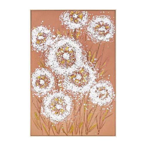 ΠΙΝΑΚΑΣ ΣΕ ΚΑΜΒΑ Fylliana FL25079 ΛΕΥΚΟ-ΧΡΥΣΟ-ΠΟΡΤΟΚΑΛΙ 82x122εκ