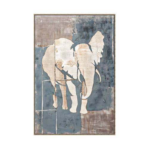 ΠΙΝΑΚΑΣ ΣΕ ΚΑΜΒΑ Fylliana FL50340 ΜΠΕΖ-ΚΑΦΕ-ΜΠΛΕ ΧΡΩΜΑ 80x4x120εκ