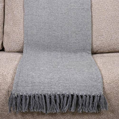 ΡΙΧΤΑΡΙ Fylliana MARROON ΓΚΡΙ ΧΡΩΜΑ 180x230εκ