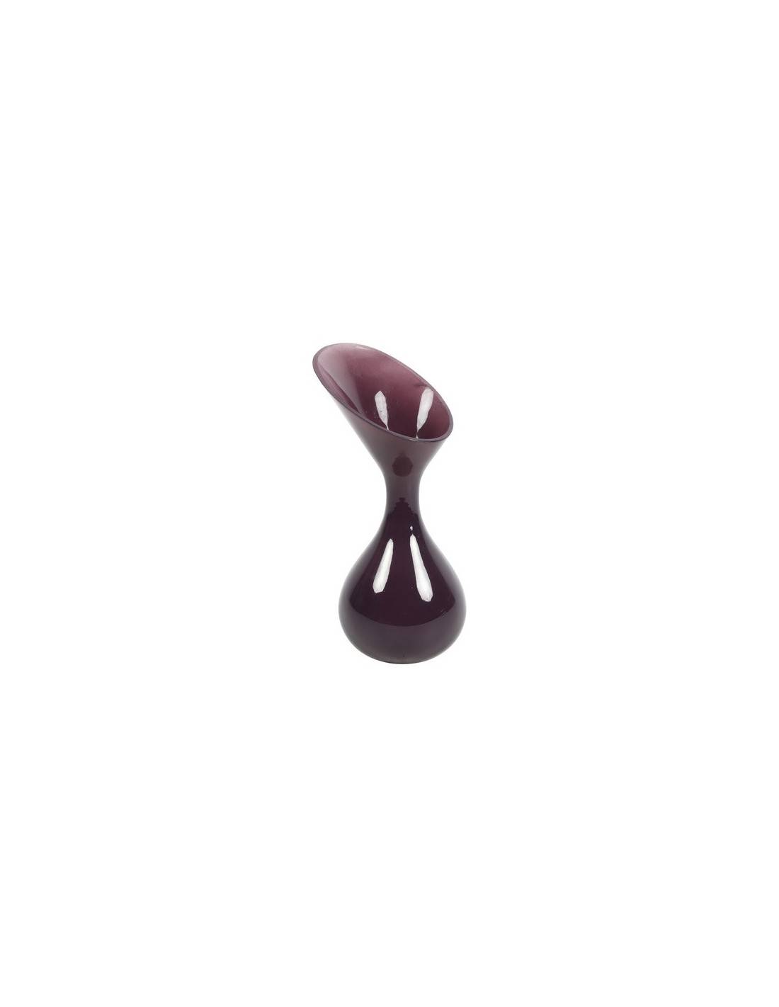 Βάζο γυαλ.μωβ Rosalia 12Χ25