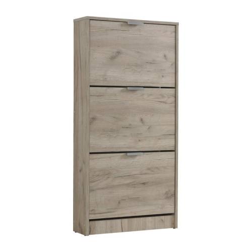 ΠΑΠΟΥΤΣΟΘΗΚΗ Base 13 GREY OAK 58x18x119εκ