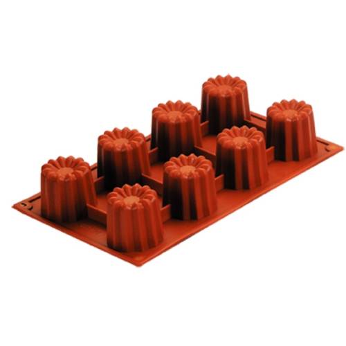 Καλούπι σιλικόνης 8 θέσεων στρόγγυλο 10-280 NOVATEX