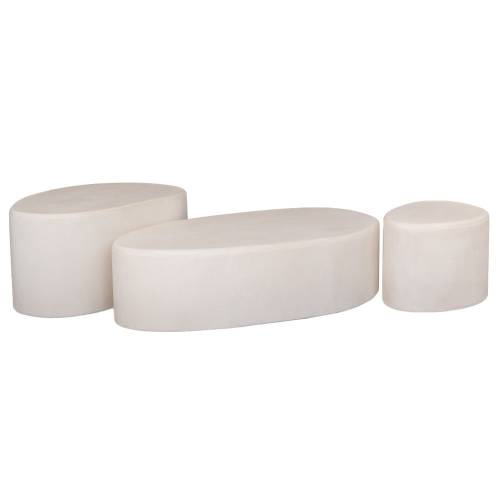 ΛΕΥΚΟ ΒΟΗΘΗΤΙΚΟ ΤΡΑΠΕΖΑΚΙ ΑΠΌ MDF ΜΕ ΑΚΑΝΟΝΙΣΤΟ ΣΧΗΜΑ 50X40X35EK