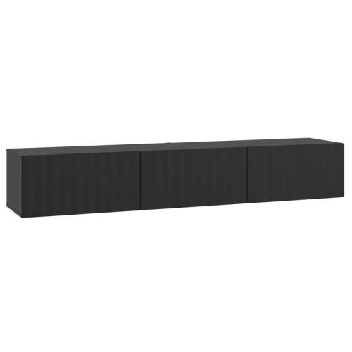 ΕΠΙΠΛΟ ΤΗΛΕΟΡΑΣΗΣ ANTIBES TV 192 3K3V ΜΑΥΡΟ ΟΑΚ/ΜΑΥΡΟ ΜΑΤΤ FOIL ΧΡΩΜΑ 192x42x32εκ