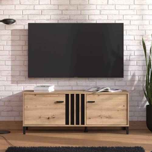 ΕΠΙΠΛΟ ΤΗΛΕΟΡΑΣΗΣ LAVAL 131 2K2V ARTISAN ΟΑΚ/ΜΑΥΡΟ 132x40x52εκ