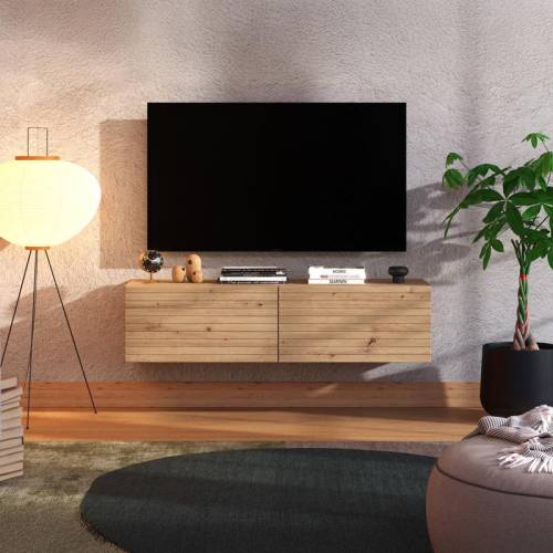 ΕΠΙΠΛΟ ΤΗΛΕΟΡΑΣΗΣ ROYAN TV 128 2K2V ARTISAN OAK ΧΡΩΜΑ 128x42x32εκ