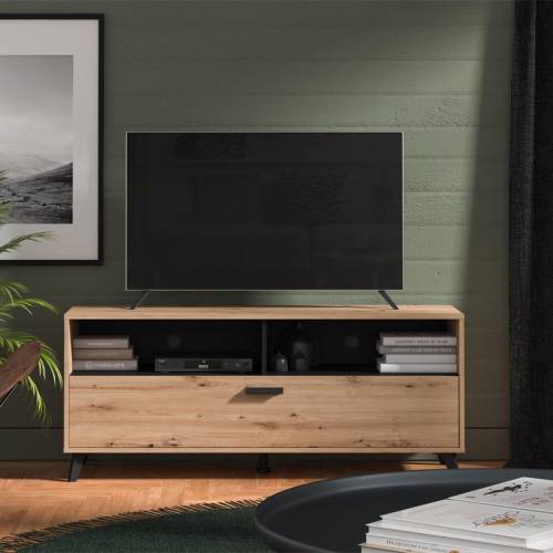 ΕΠΙΠΛΟ ΤΗΛΕΟΡΑΣΗΣ UMBRIA TV 140 ARTISAN-ΜΑΥΡΟ 137,5*40*57,5