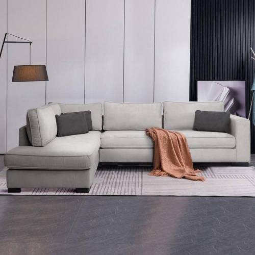 ΚΑΝΑΠΕΣ ΑΡΙΣΤΕΡΗ ΓΩΝΙΑ Huelva ΓΚΡΙ ΥΦΑΣΜΑ 303*228*86