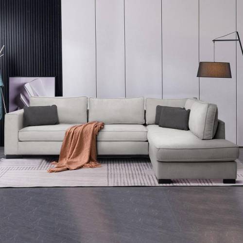 ΚΑΝΑΠΕΣ ΔΕΞΙΑ ΓΩΝΙΑ Huelva ΓΚΡΙ ΥΦΑΣΜΑ 303*228*86