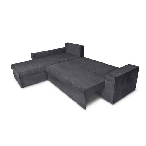 ΚΑΝΑΠΕΣ ΓΩΝΙΑ Fylliana OLYMP 23 ΓΚΡΙ 280*210*80