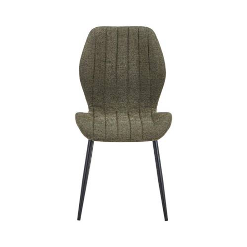 ΚΑΡΕΚΛΑ ΤΡΑΠΕΖΑΡΙΑΣ Fylliana FL089 ΛΑΔΙ ΥΦΑΣΜΑ ΜΕ ΜΑΥΡΑ ΜΕΤΑΛΛΙΚΑ ΠΟΔΙΑ 47x55x87εκ