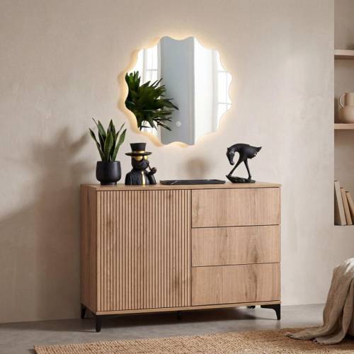 ΚΟΜΟΤΑ Fylliana Alicante ARTISAN-ARTISAN STRIPE ΧΡΩΜΑ 106x40x84εκ