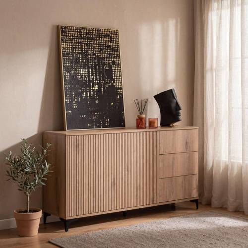 ΜΠΟΥΦΕΣ Fylliana Alicante ARTISAN-ARTISAN STRIPE ΧΡΩΜΑ 160x40x84εκ