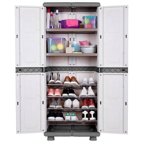 ΠΛΑΣΤΙΚΗ ΝΤΟΥΛΑΠΑ Fylliana ΑΦΡΟΔΙΤΗ ΓΚΡΙ ΑΝΘΡΑΚΙ 73*44*179εκ