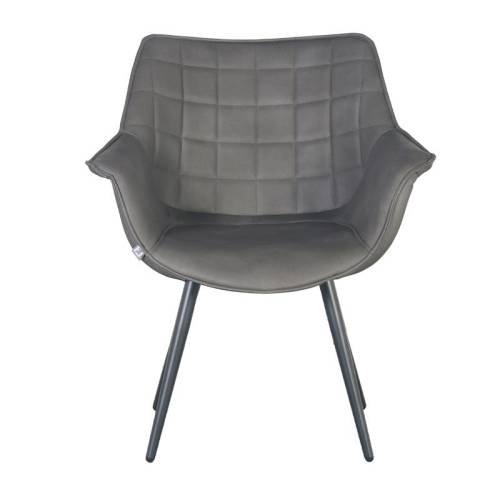 ΠΟΛΥΘΡΟΝΑ Fylliana C-910Β ΓΚΡΙ ΥΦΑΣΜΑ 62*65*82