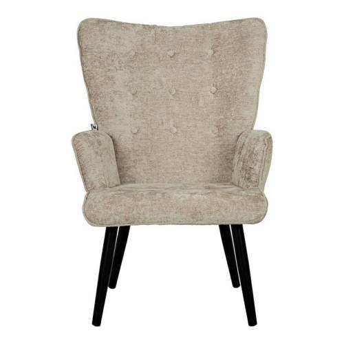 ΠΟΛΥΘΡΟΝΑ Fylliana "Meliora" ΜΕ ΜΕΤΑΛΛΙΚΑ ΠΟΔΙΑ ΜΠΕΖ-ΜΑΥΡΟ ΧΡΩΜΑ 67x74x97εκ