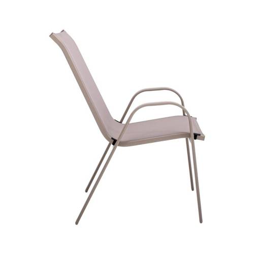 ΠΟΛΥΘΡΟΝΑ ΚΗΠΟΥ Fylliana FL5001 ΧΡΩΜΑ ΜΠΕΖ ΜΕ ΓΚΡΙ TEXTILENE 72x55x92εκ