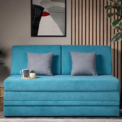 ΠΟΛΥΘΡΟΝΑ-ΚΡΕΒΑΤΙ Fantastico XXL ΜΠΛΕ ΜΕ ΓΚΡΙ ΜΑΞΙΛΑΡΙΑ 140x97x85εκ