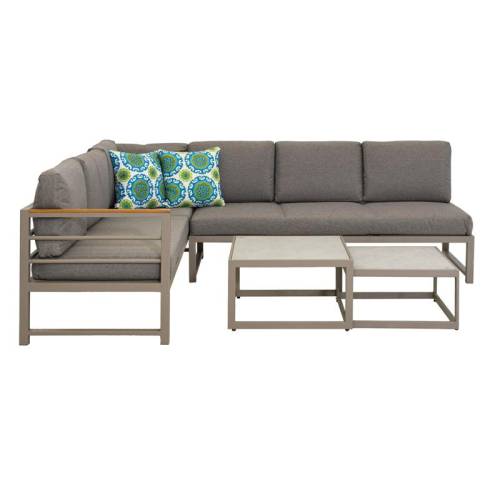 ΣΕΤ ΚΗΠΟΥ 4 ΤΕΜΑΧΙΩΝ Fylliana Minnesota ΜΠΕΖ ΧΡΩΜΑ 175x65x70εκ