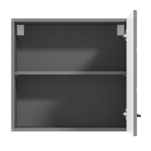 ΣΤΟΙΧΕΙΟ ΚΟΥΖΙΝΑΣ PETRA G60A ΓΚΡΙ ΓΡΑΦΙΤΗΣ-ΓΚΡΙ MAT FOIL 60x30x57εκ