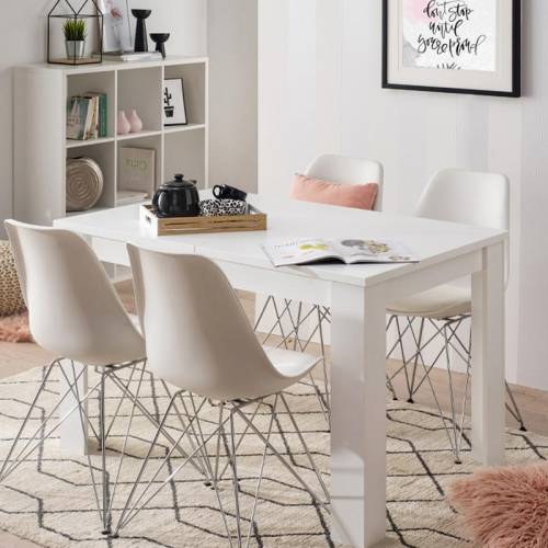 ΤΡΑΠΕΖΙ DT ΛΕΥΚΟ BELLA 120*80*75 ΑΝΟΙΓΟΜΕΝΟ