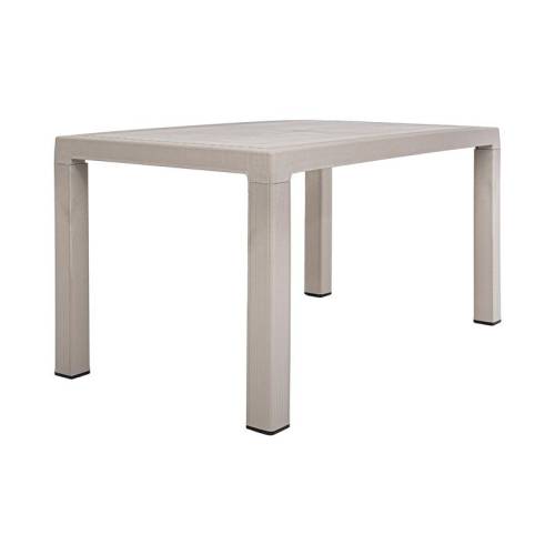 ΤΡΑΠΕΖΙ ΕΞΟΧΗΣ Fylliana Baltic ΜΠΕΖ ΧΡΩΜΑ 140x80x75εκ