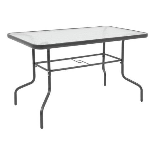 ΤΡΑΠΕΖΙ ΚΗΠΟΥ Fylliana 028 ΓΚΡΙ ΧΡΩΜΑ 120x70x70εκ