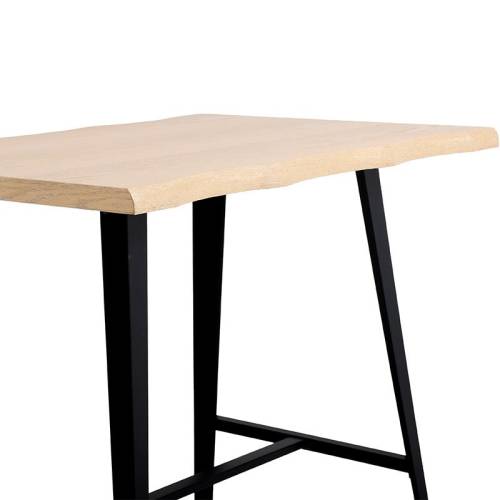 ΤΡΑΠΕΖΙ ΜΠΑΡ Fylliana 23C ΦΥΣΙΚΟ ΧΡΩΜΑ 120x80x105εκ