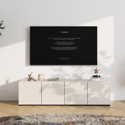 ΕΠΙΠΛΟ ΤΗΛΕΟΡΑΣΗΣ ARGYLL TV 154 4K4V CASHMERE ΧΡΩΜΑ 154x40x41εκ