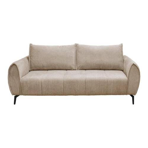 ΤΡΙΘΕΣΙΟΣ ΚΑΝΑΠΕΣ Fylliana Velton ΚΡΕΜ ΧΡΩΜΑ 222x95x92εκ