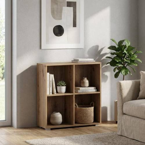 ΒΙΒΛΙΟΘΗΚΗ-ΡΑΦΙΕΡΑ Fylliana Smart 4P ARTISAN ΧΡΩΜΑ 74x25x76εκ