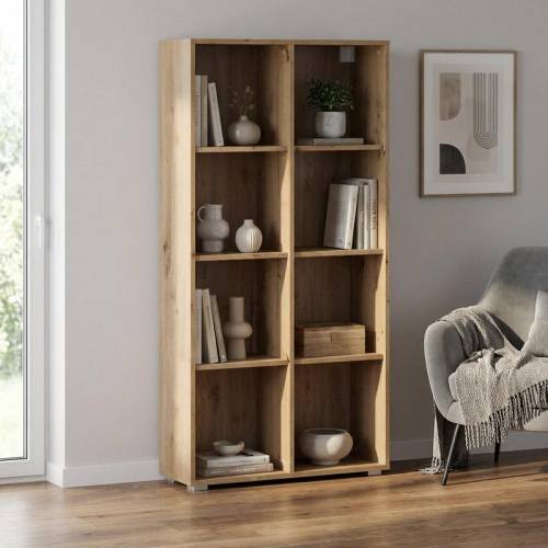 ΒΙΒΛΙΟΘΗΚΗ-ΡΑΦΙΕΡΑ Fylliana Smart 8P ARTISAN ΧΡΩΜΑ 74x25x146εκ