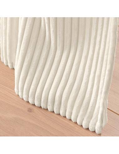 Κουρτίνα embossed velvet εκρού 140x260cm