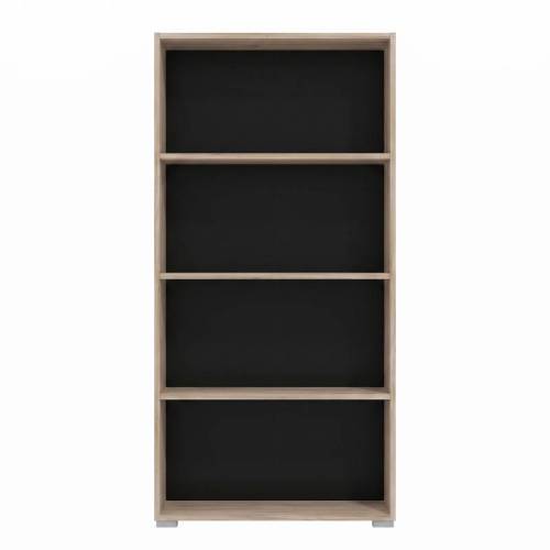 ΒΙΒΛΙΟΘΗΚΗ Fylliana Ordina 4 GREY OAK ΧΡΩΜΑ 70x25x142εκ