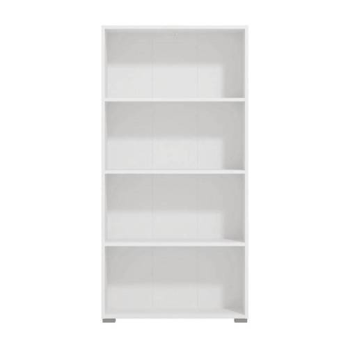ΒΙΒΛΙΟΘΗΚΗ Fylliana Ordina 4 ΛΕΥΚΟ ΧΡΩΜΑ 70x25x142εκ