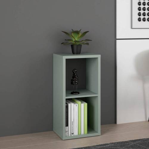 ΒΙΒΛΙΟΘΗΚΗ MONTARO SAGE ΧΡΩΜΑ 38x33x73εκ