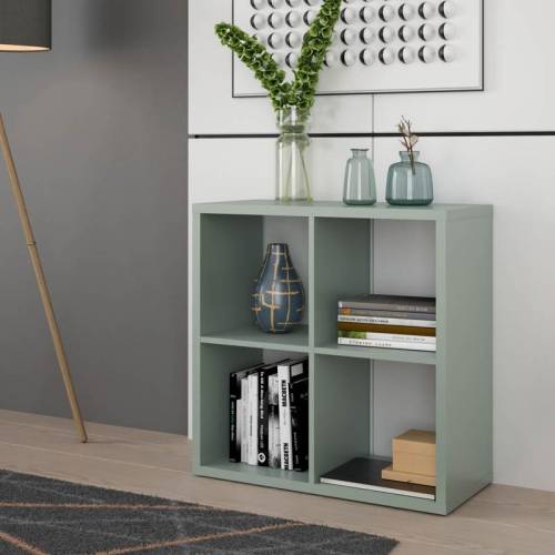 ΒΙΒΛΙΟΘΗΚΗ MONTARO SAGE ΧΡΩΜΑ 73x33x73εκ