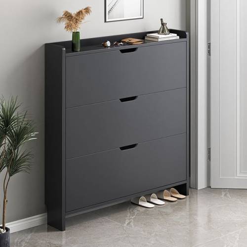 Παπουτσοθήκη MDF - Melamine Απόχρωση Γκρι Ε-00025680 Ε8330,1