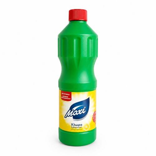 MAXI ΧΛΩΡΟΚΑΘΑΡΙΣΤΙΚΟ ULTRA LEMON ΠΡΑΣΙΝΟ 750ML