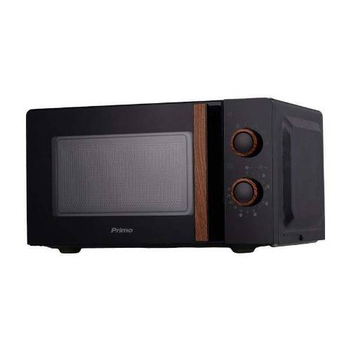 Primo PRMW-40463 Φούρνος Μικροκυμάτων 20lt Μαύρος/Wooden