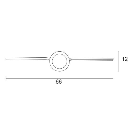 Απλίκα Led 9w 3000k