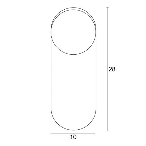 Απλίκα G9 χρυσή ματ