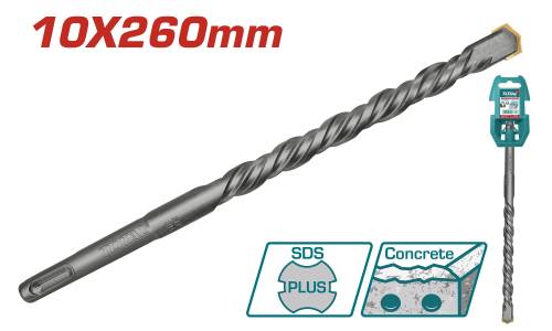 TOTAL ΔΙΑΜΑΝΤΟΤΡΥΠΑΝΟ SDS-PLUS 10 X 260mm (TAC311004)