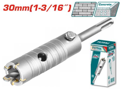 TOTAL ΔΙΑΜΑΝΤΟΚΟΡΩΝΑ ΜΠΕΤΟΥ SDS - PLUS 30mm (TAC430301)