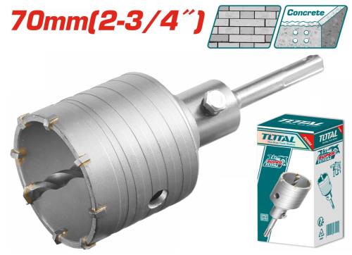 TOTAL ΔΙΑΜΑΝΤΟΚΟΡΩΝΑ ΜΠΕΤΟΥ SDS - PLUS 70mm (TAC430701)