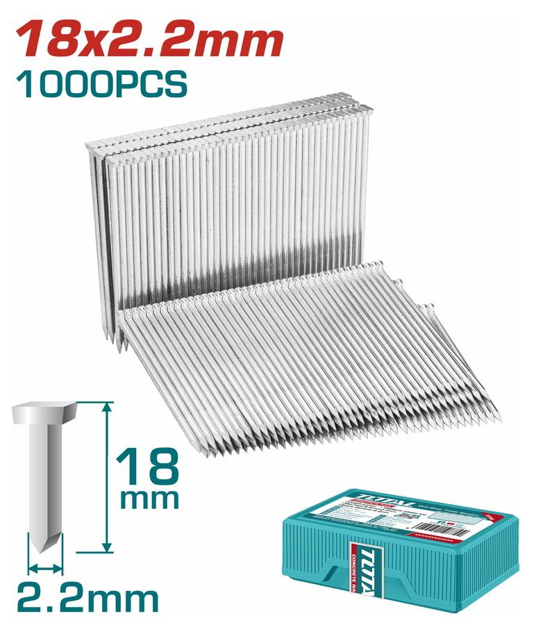 TOTAL ΠΡΟΚΕΣ 18mm 1.000 TEM ΓΙΑ ΤΑΤ8641 / TCSTLI3805 (TAC918183)
