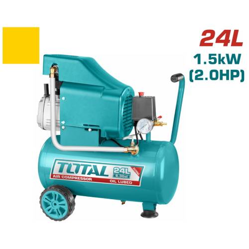 TOTAL ΑΕΡΟΣΥΜΠΙΕΣΤΗΣ ΛΑΔΙΟΥ 1.5kW / 2HP / 24Lit (TC202416)