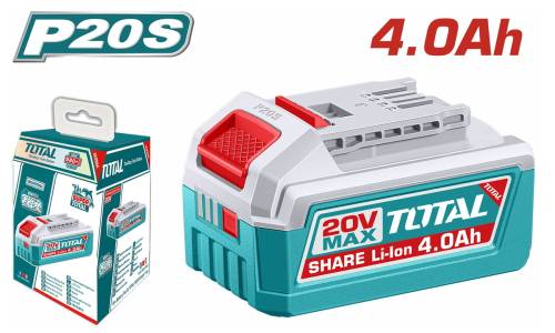 TOTAL ΕΠΑΓΓ. ΜΠΑΤΑΡΙΑ Li-ion 20V / 4Ah (TFBLI2002)