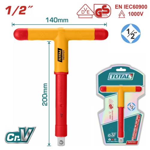 TOTAL ΤΑΦ ΜΑΝΕΛΑ 1/2" 1000V VDE (THITH121)